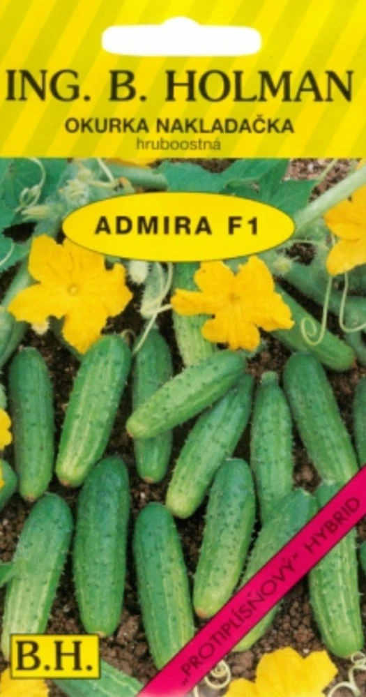 Okurka nakládačka hruboostná Admira F1 (semena)