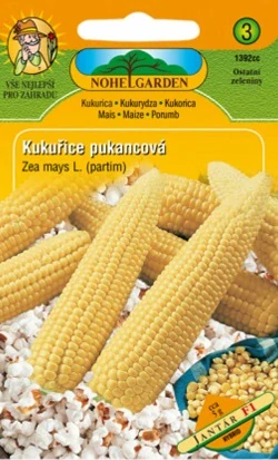 Kukuřice pukancová Jantár F1 (semena)