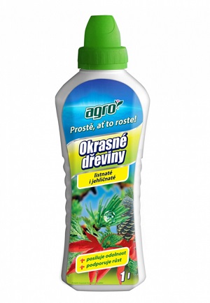 Hnojivo na okrasné dřeviny Agro 1l