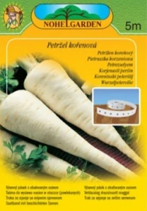 Petržel kořenová Hanácká, Olomoucká dlouhá, výsevný pásek 5m