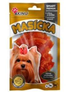 Akinu kuřecí proužky pro psy 75g