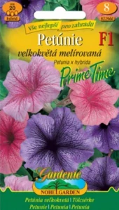 Petúnie velkokvětá melírovaná, Prime Time (semena)