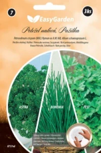 Petržel naťová ASTRA+FEST, Pažitka BOHEMIA 3ks (výsevný disk)