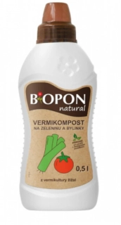 Bopon, vermikompost pro zeleninu a bylinky 500ml