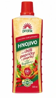 Hnojivo PROFÍK na chilli papričky a papriky 500 ml